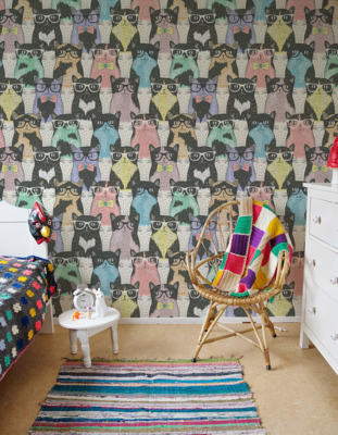 Fotobehang Professor Mruczek