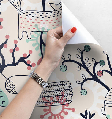 Fotobehang Verhalen uit het bos