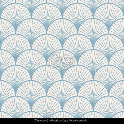 Fotobehang Hemelse fans