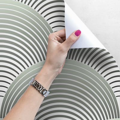 Fotobehang Designermotief in grijs