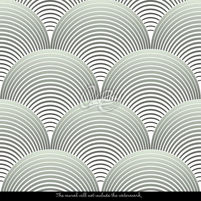 Fotobehang Designermotief in grijs