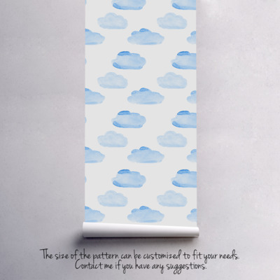 Fotobehang Kleine wolken