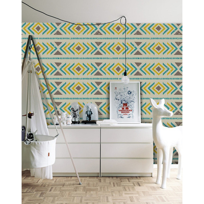 Fotobehang Vrolijk kleuraccent