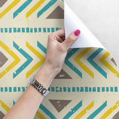 Fotobehang Vrolijk kleuraccent