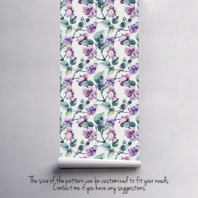 Fotobehang Heldere braam