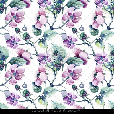 Fotobehang Heldere braam