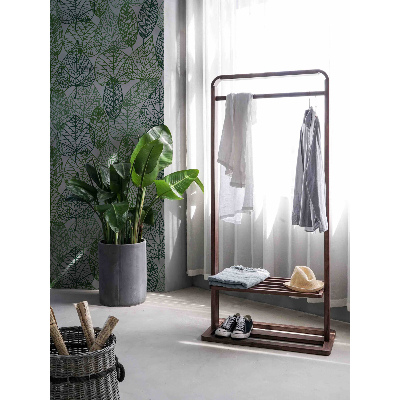 Fotobehang Lijnen, lijnen, bladeren overal