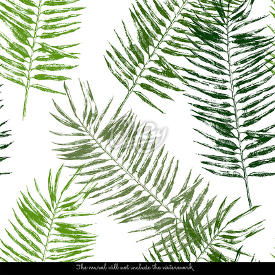 Fotobehang In het Ruimtelijke Palmenhuis