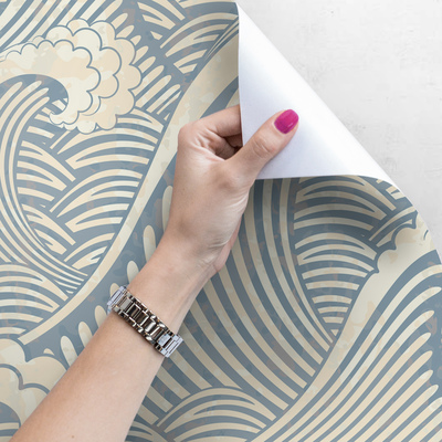 Fotobehang Het geluid van zeegolven