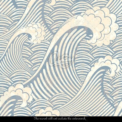 Fotobehang Het geluid van zeegolven