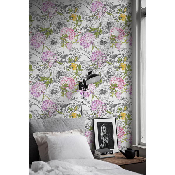 Fotobehang In de lentestruik