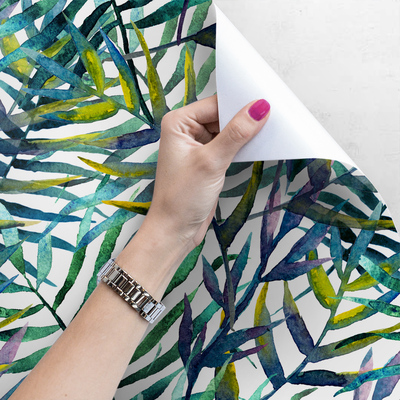 Fotobehang Regenboogbladstruiken