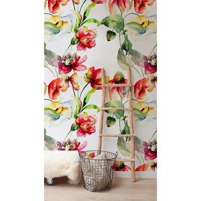 Fotobehang Wilde aromatische bloemen