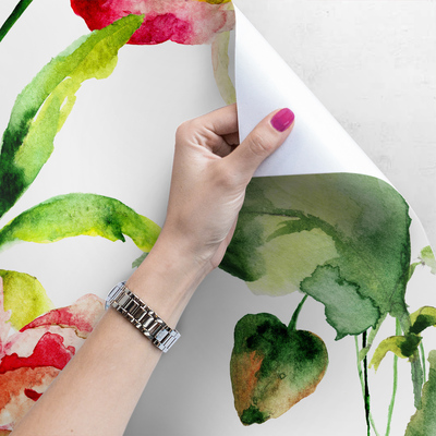 Fotobehang Wilde aromatische bloemen