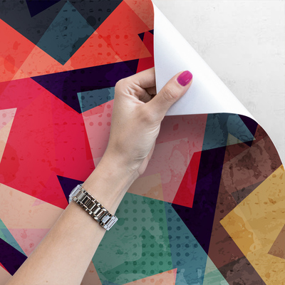 Fotobehang Mozaïek in rotsstijl