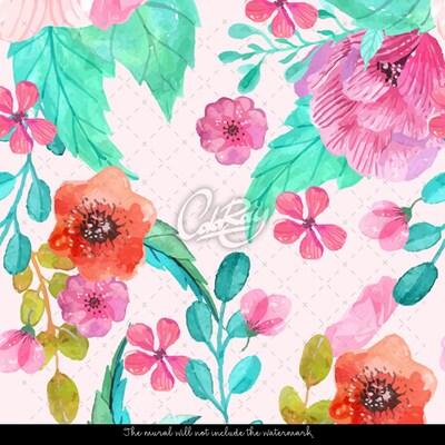 Fotobehang Idyllische charme