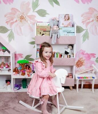 Fotobehang Delicate vintage bloemen