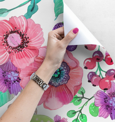 Fotobehang Op de takken van de taxus