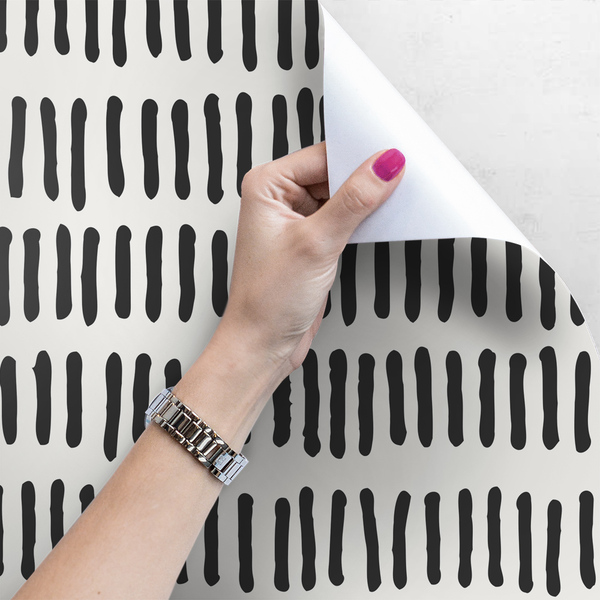 Fotobehang Zwarte lijnen