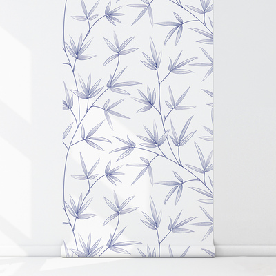 Fotobehang Delicate bladeren