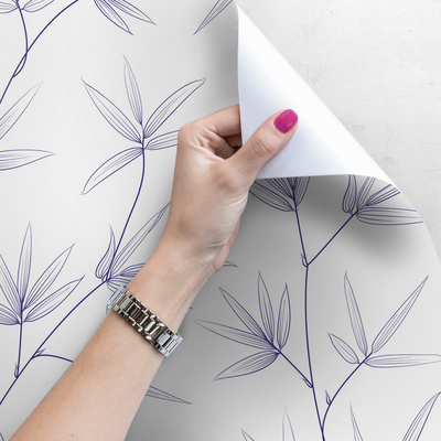 Fotobehang Delicate bladeren