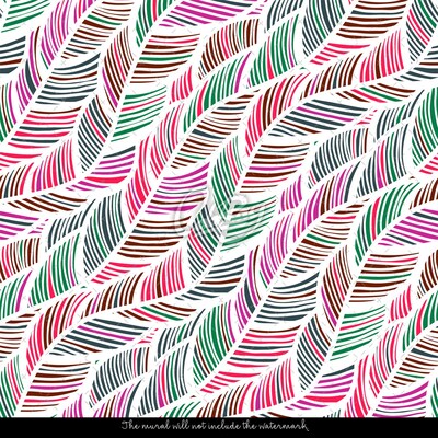 Fotobehang Kleuren in de Boho-stijl