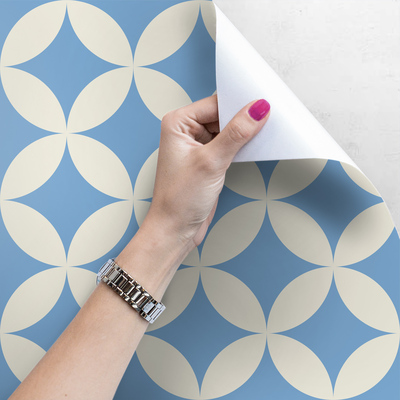 Fotobehang Ontspan in het blauw