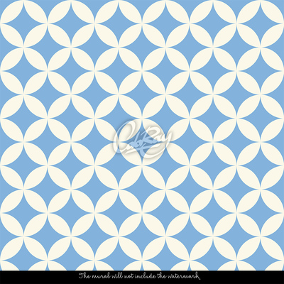 Fotobehang Ontspan in het blauw