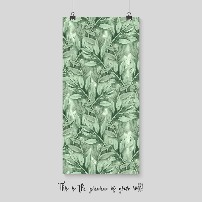 Fotobehang Luchtige bladeren