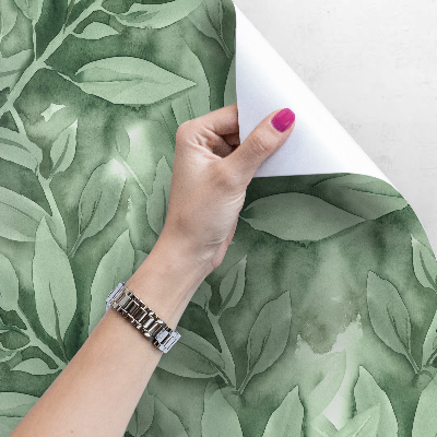 Fotobehang Luchtige bladeren