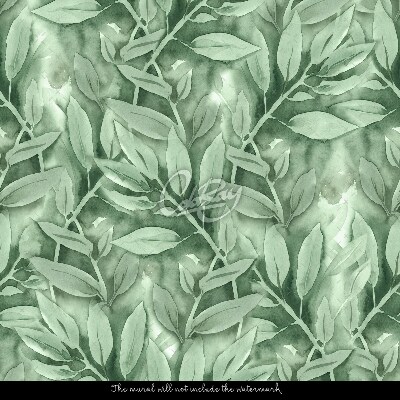 Fotobehang Luchtige bladeren