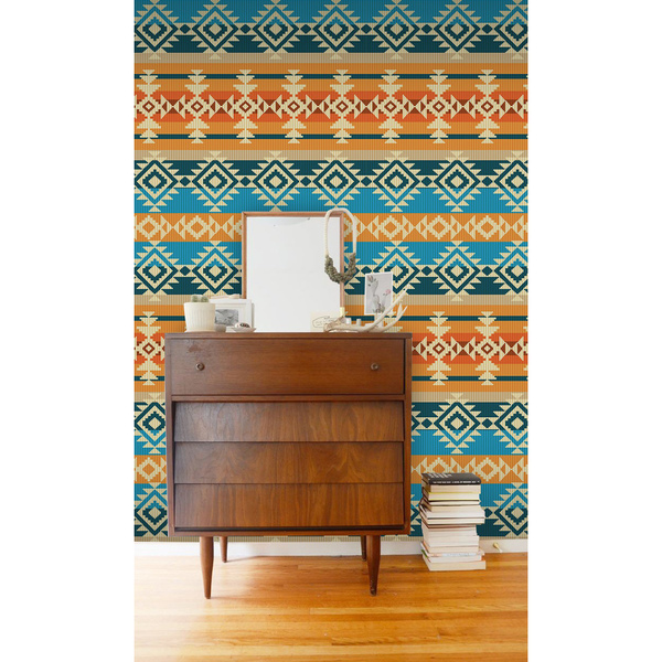 Fotobehang Geweven wig