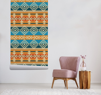 Fotobehang Geweven wig