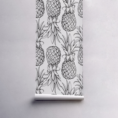 Fotobehang Ananasparadijs