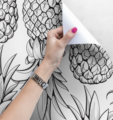 Fotobehang Ananasparadijs