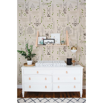 Fotobehang Gekke Konijnen