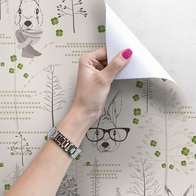 Fotobehang Gekke Konijnen