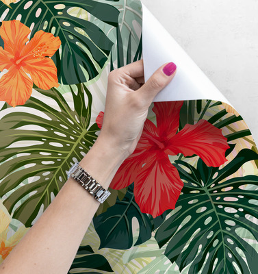 Fotobehang Op de eilanden van Polynesië