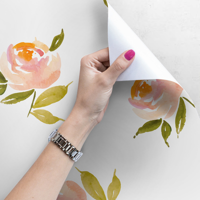 Fotobehang Kleine Bloemenhoek