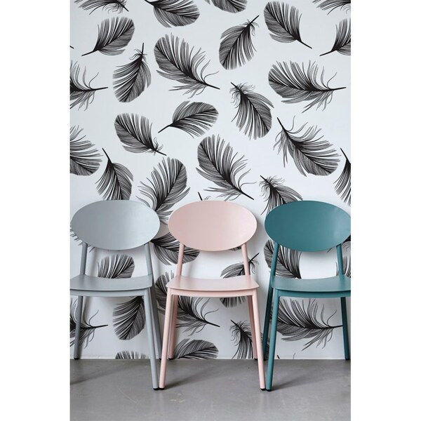 Fotobehang Pluizige veren