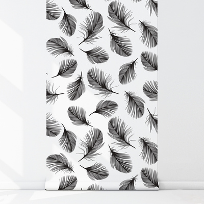 Fotobehang Pluizige veren