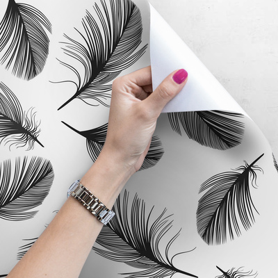 Fotobehang Pluizige veren