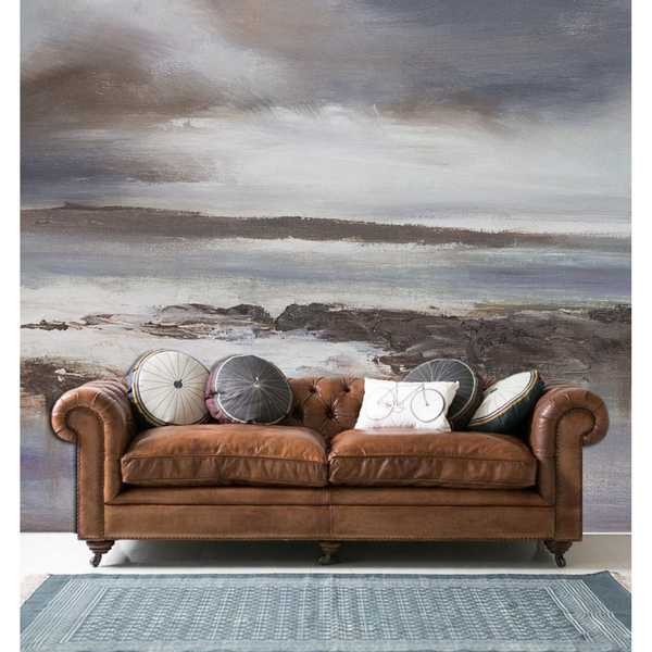 Fotobehang Landschap na de storm