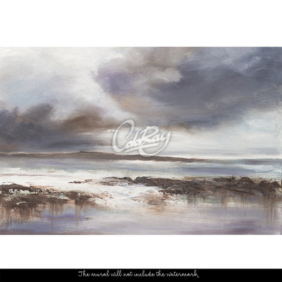 Fotobehang Landschap na de storm