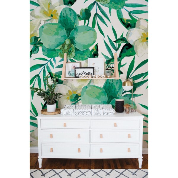 Fotobehang Hemelse geur van monoibloemen