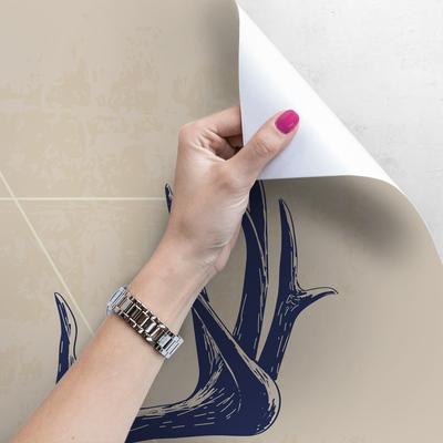 Fotobehang Atmosferische hertenschedel