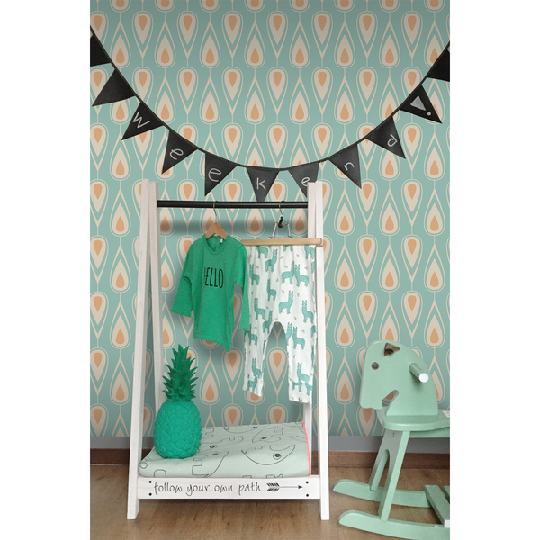 Fotobehang Pasteldruppels