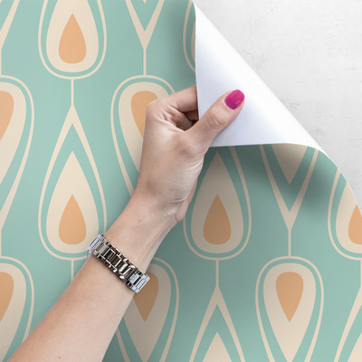 Fotobehang Pasteldruppels