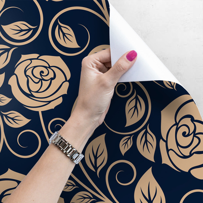 Fotobehang Bloemenornamenten