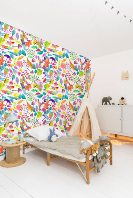 Fotobehang Schatten van het Betoverde Bos